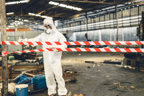 Professional Hoarding Cleanup technician working in Mount Pleasant, UT